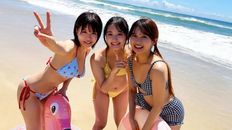 柏木こなつ｜女子校生×水着美女動画キャプチャ-1