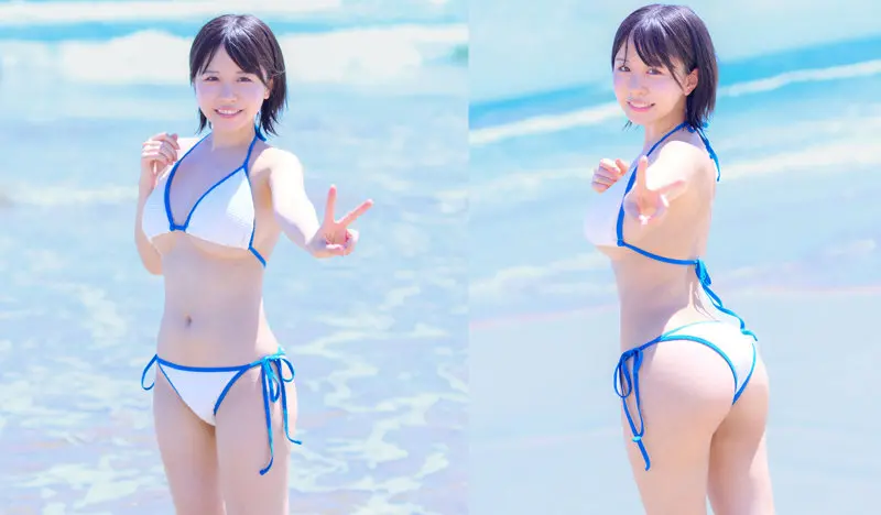 柏木こなつ｜水着美女 映像シーン-3